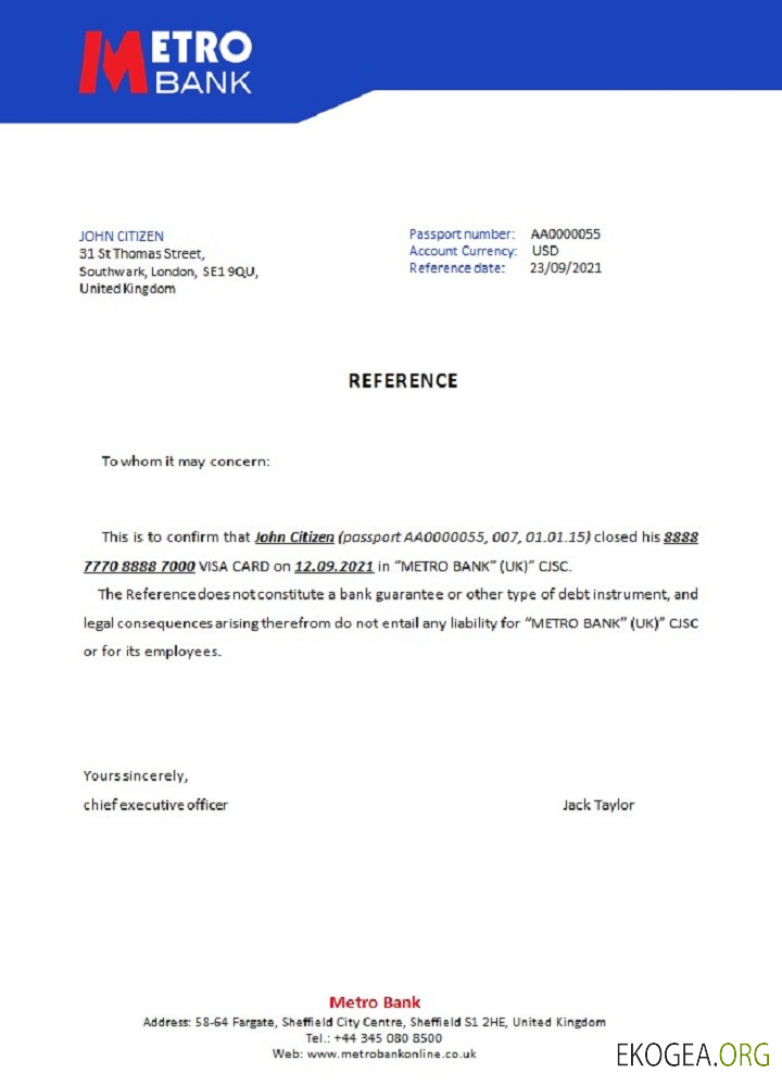 Royaume , Uni , Metro bank , closure référence